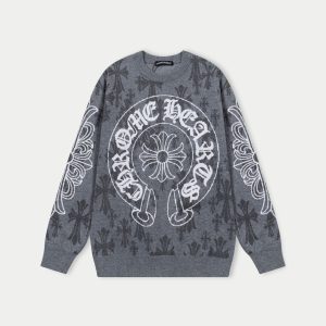 1:1 Chrome Hearts Wool Sweater For Autumn