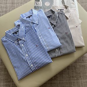 High Quality Luxury Tommy Hilfiger Cotton Shirt