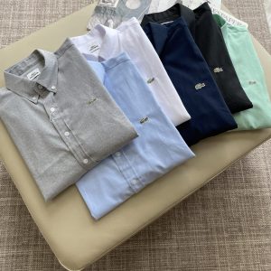 High Quality Luxury Lacoste Cotton Shirt