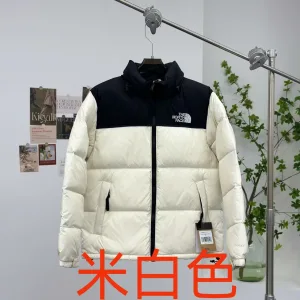 Designer Super Clone North Down Jacket Red Duck Nylon Rock Climbing Spring Embroidery