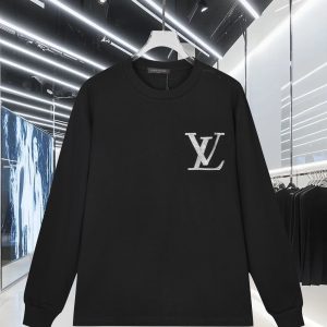 Aaa Louis Vuitton Cotton Long-Sleeved T-Shirt For Fall