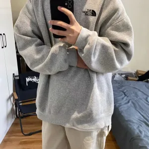 AAA The North Face Hoodie Red Cotton Autumn