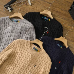 High Quality AAA Ralph Lauren Long-Sleeved Shirt Red