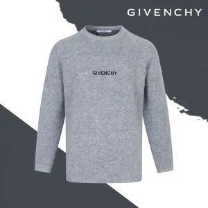 Designer Reps Givenchy Sweater Red Cotton Fine Wool Cashmere Mohair