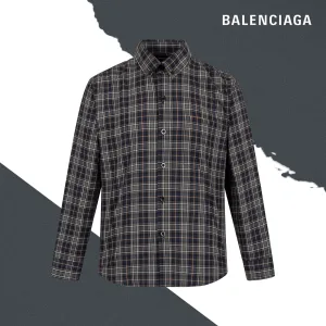 Reps Balenciaga Shirt Red Jacquard
