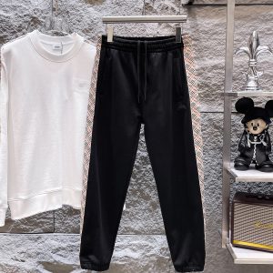 High Quality Designer Burberry Sweatpants For Fall