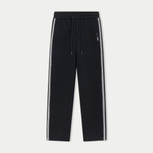High Quality Luxury Dior Leather Casual Pants For Fall