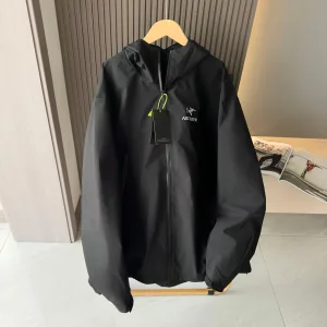 Designer Archaeopteryx Jacket Black Patch Side Pockets