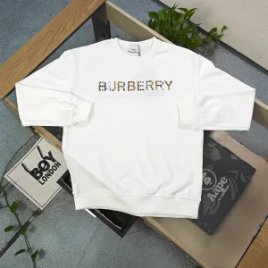 Reps Burberry Hoodie Red Eva Sophistication Autumn Winter