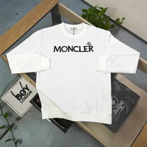 High Quality Luxury Moncler Hoodie Red Eva Autumn Winter