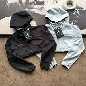 Luxury Mammut Windbreaker Red Fleece Professional Outdoor Windproof Autumn Winter And