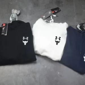 High Quality Under Armour Jacket Blue Cotton Autumn