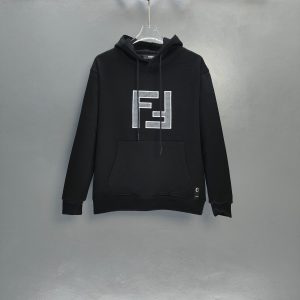 Aaa Fendi Cotton Hoodie For Autumn