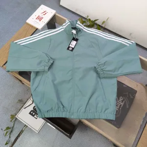 Super Clone High Quality Adidas Coat Red Woven Fabric