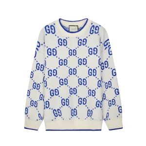 AAA Gucci Sweater Red Jacquard Winter