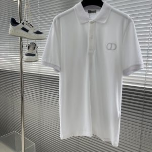Designer Dior Breathable Fabric Short Sleeves For Summer