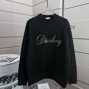 1:1 Luxury Dior Gold Long-Sleeved Sweatshirt For Autumn