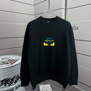 Designer Fendi Foam Long-Sleeved Sweatshirt For Autumn