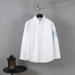 AAA Reps Thom Browne Shirt Red Embroidery