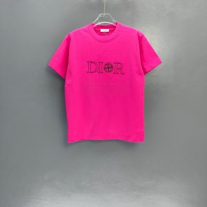 Luxury Dior Heavyweight Fabric Short-Sleeved T-Shirt