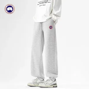 Designer Super Clone Canada Goose Jogger Pants Ash Cotton