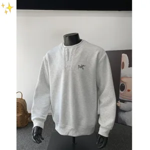 Reps Archaeopteryx Hoodie Black Cotton Mesh Piqu Autumn Tencel Blend