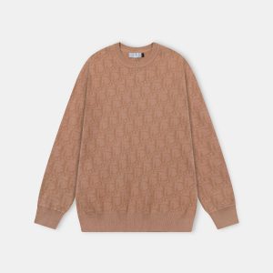Aaa High Quality Dior Jacquard Sweater For Winter