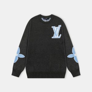 High Quality 1:1 Louis Vuitton Jacquard Sweater For Winter