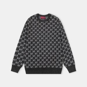 Aaa Gucci Jacquard Sweater For Winter