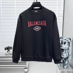 Luxury Balenciaga Long-Sleeved Sweatshirt Autumn Winter