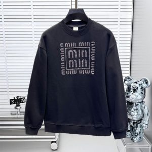 1:1 High Quality Miu Miu Long-Sleeved Sweatshirt For Autumn