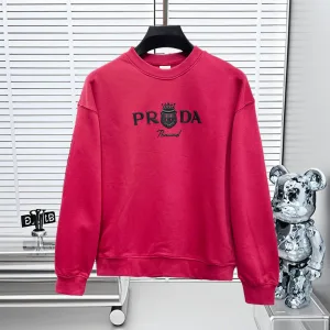 AAA Prada Long-Sleeved Sweatshirt Autumn Winter
