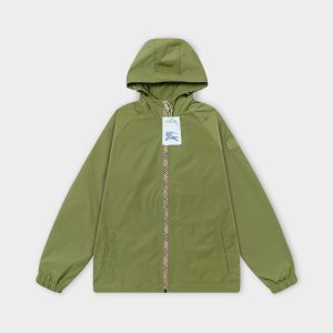 Aaa Burberry Plaid Trench Coat For Fall