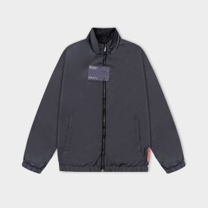 High Quality Prada Leather Trench Coat For Fall