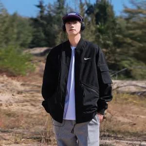 High Quality Nike Jacket Black Autumn