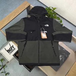 Super Clone AAA The North Face Jacket Red Fleece Street Style Streetwear Outdoor Functionality Winter Warm Patch Zippered Pocket