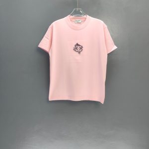 Aaa High Quality Chanel Heavyweight Fabric Short-Sleeved T-Shirt