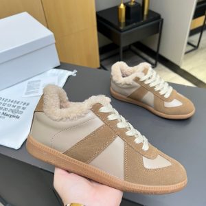 Aaa High Quality Margiela Cowhide Skate Shoes For Winter