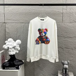 High Quality Fendi Long-Sleeved Black Autumn Winter Early