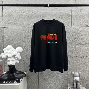 Luxury High Quality Fendi Long-Sleeved Sweatshirt For Autumn