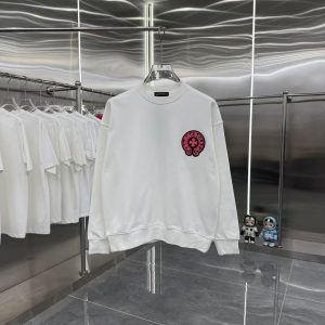 Designer 1:1 Chrome Hearts Silicone Long-Sleeved Sweatshirt For Autumn