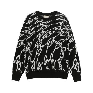 Aaa Gucci Jacquard Sweater For Winter