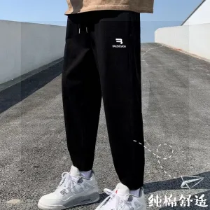 AAA Balenciaga Sweatpants Red Cotton Fleece