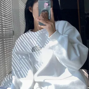 Reps North Hoodie Black Cotton Fleece Autumn