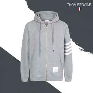 AAA Thom Browne Coat Brown Cotton