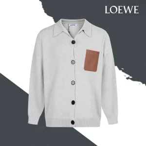 Super Clone Reps Loewe Sweater Ash Cotton Fine Wool Cashmere