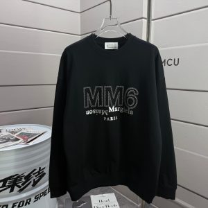 Luxury Designer Margiela Long-Sleeved Sweatshirt For Autumn