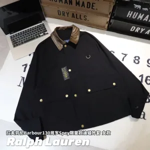 Reps Designer Ralph Lauren Coat Ash Twill Fabric