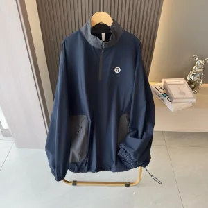 AAA Super Clone Lululemon Outerwear Red Nylon Understated Luxury Autumn Early Natural Drape