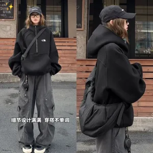 Reps The North Face Hoodie Red Cotton